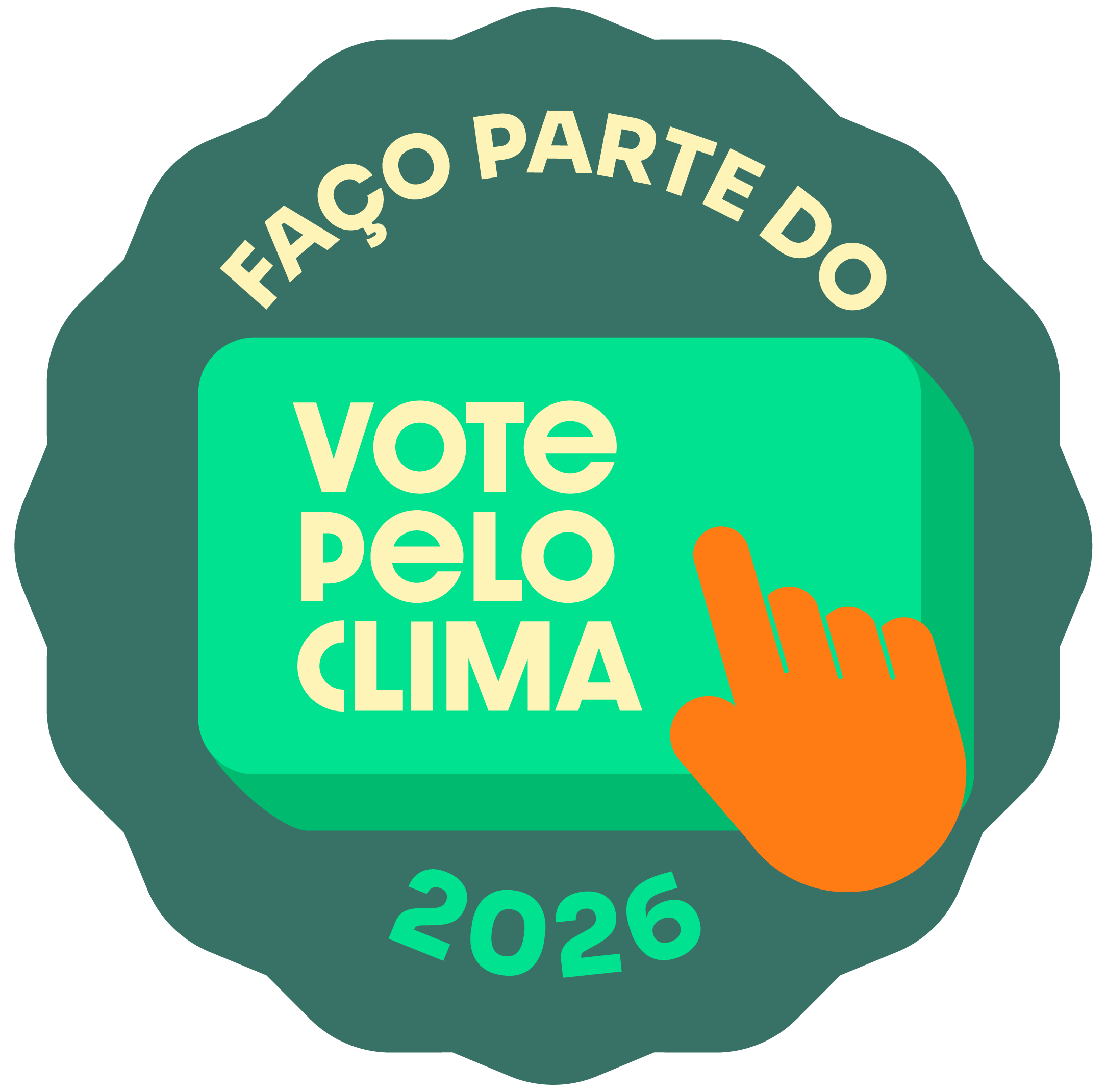 Vote pelo clima Clima de Política 